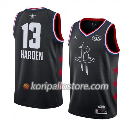 Houston Rockets James Harden 13 2019 All Star Jordan Brand Musta Miesten Pelipaidat Swingman 